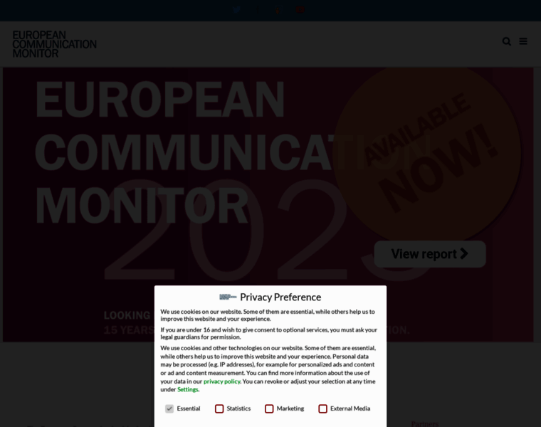 Communicationmonitor.eu thumbnail