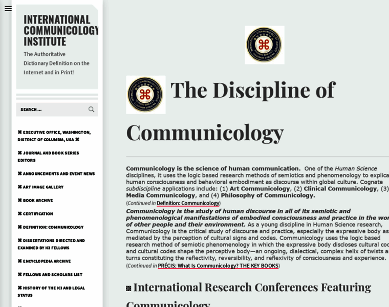 Communicology.org thumbnail