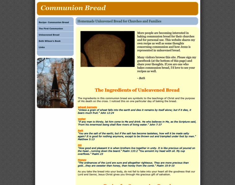 Communionbread.org thumbnail