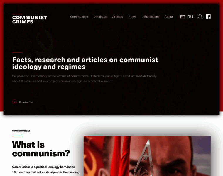 Communistcrimes.org thumbnail