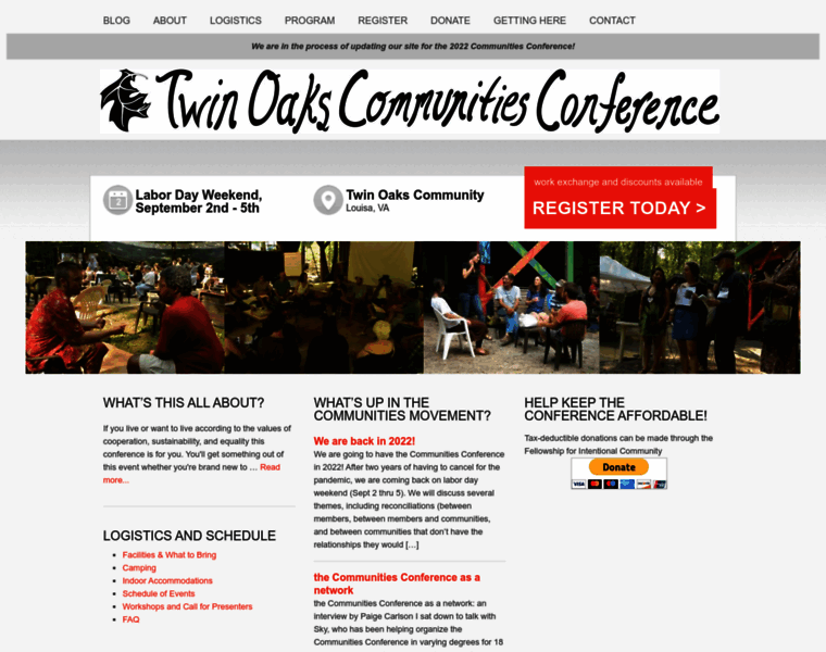 Communitiesconference.com thumbnail