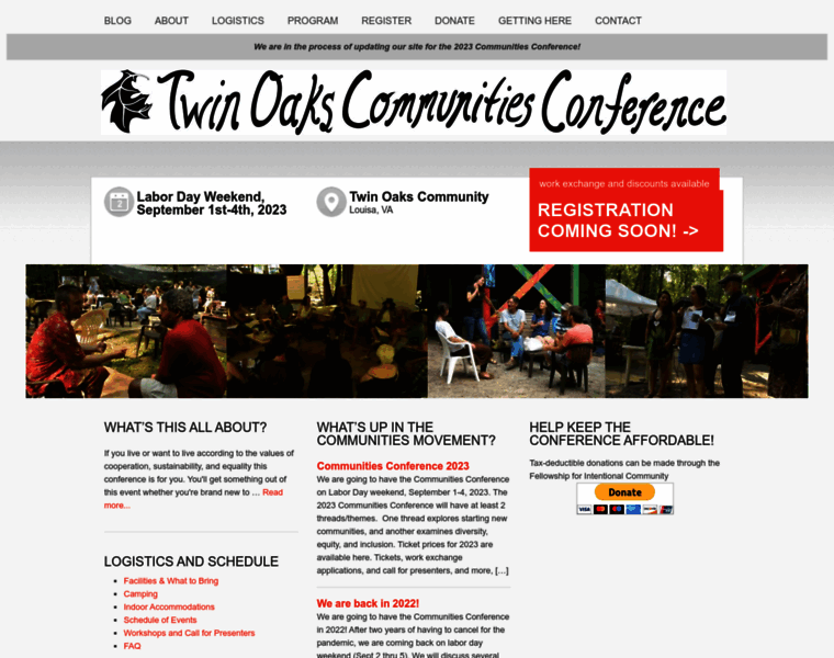 Communitiesconference.org thumbnail