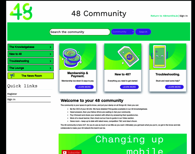 Community.48months.ie thumbnail
