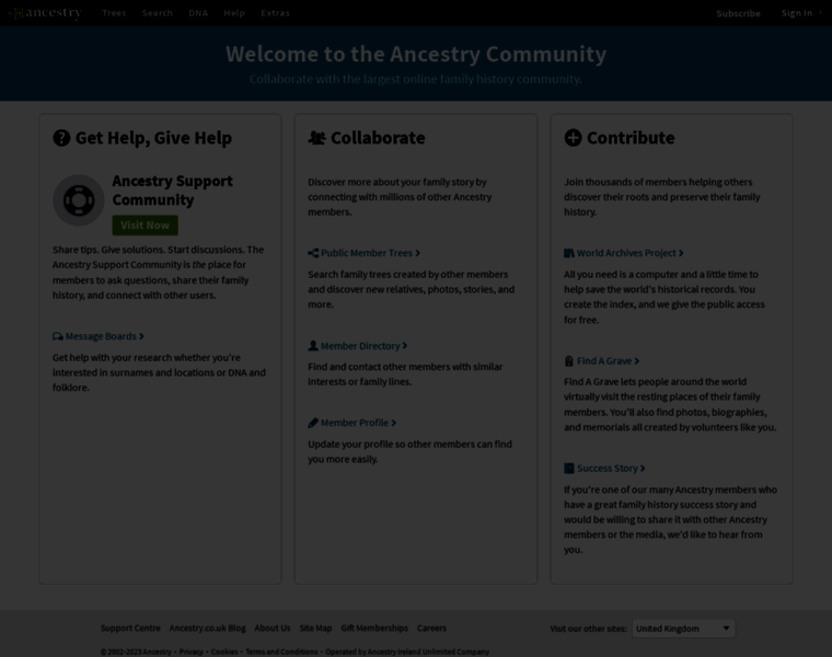Community.ancestry.co.uk thumbnail
