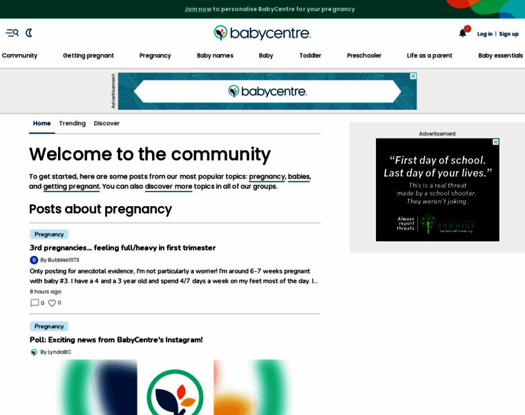 Community.babycentre.co.uk thumbnail