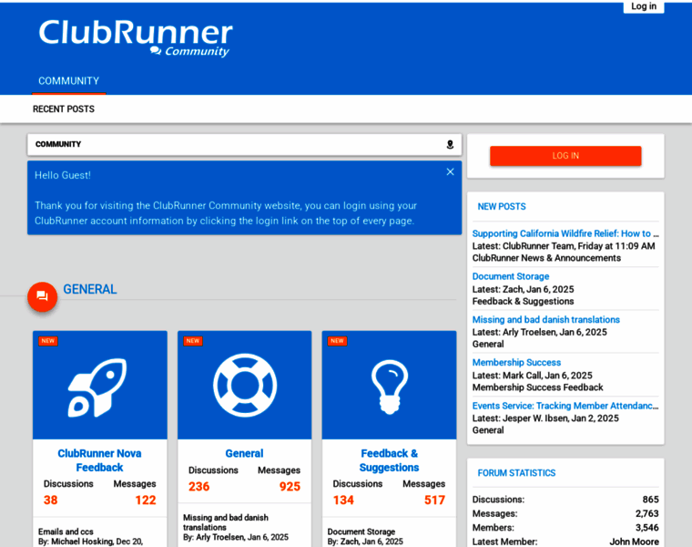 Community.clubrunner.ca thumbnail