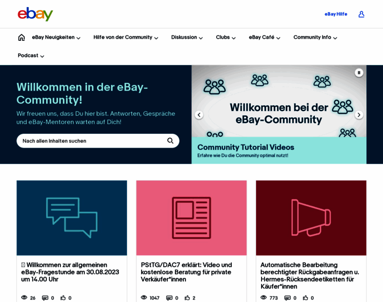 Community.ebay.de thumbnail