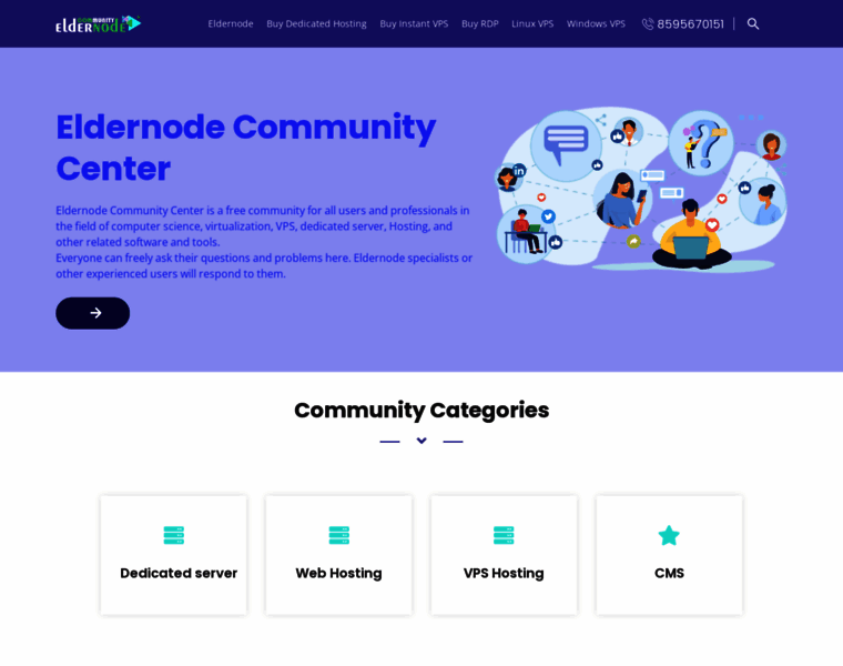 Community.eldernode.com thumbnail