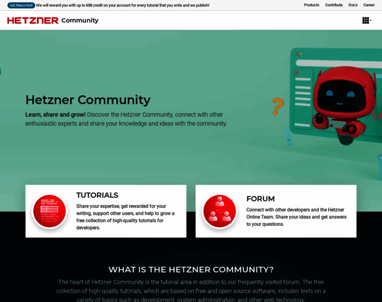 Community.hetzner.com thumbnail