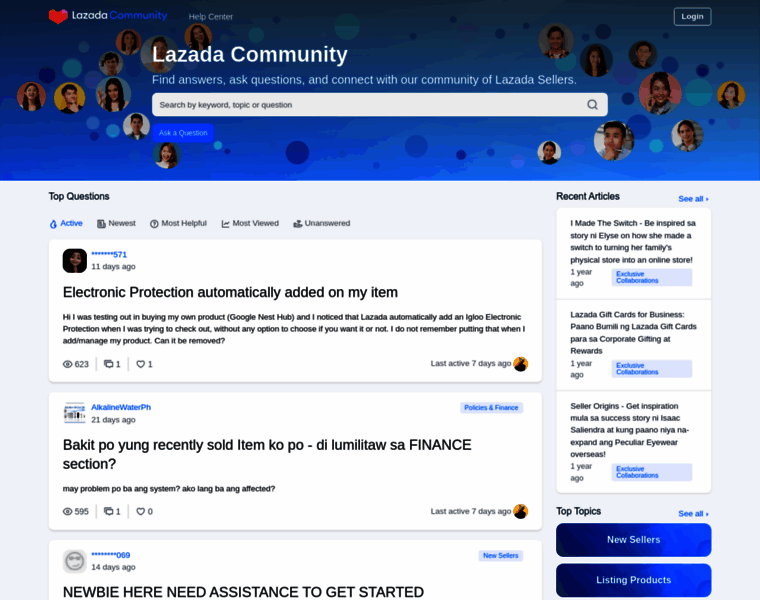 Community.lazada.com.ph thumbnail