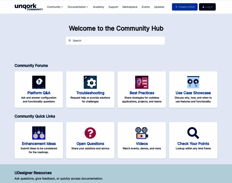 Community.unqork.com thumbnail