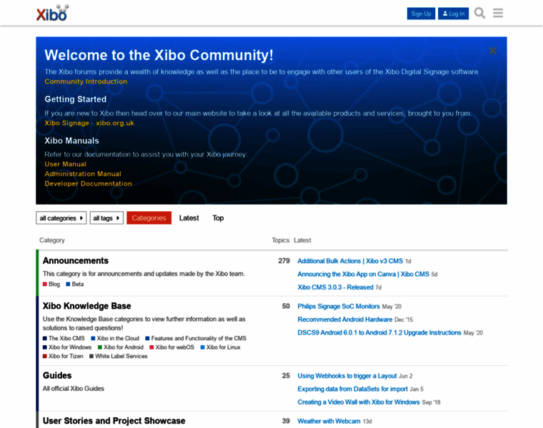 Community.xibo.org.uk thumbnail