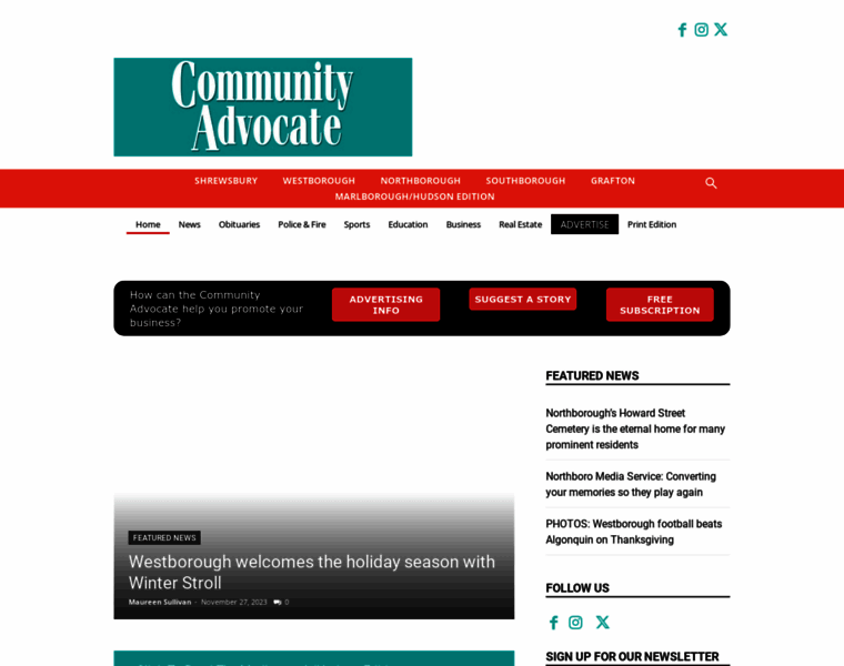 Communityadvocate.com thumbnail