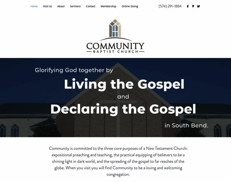 Communitybaptist.com thumbnail