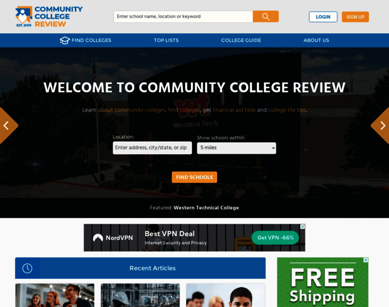 Communitycollegereview.com thumbnail