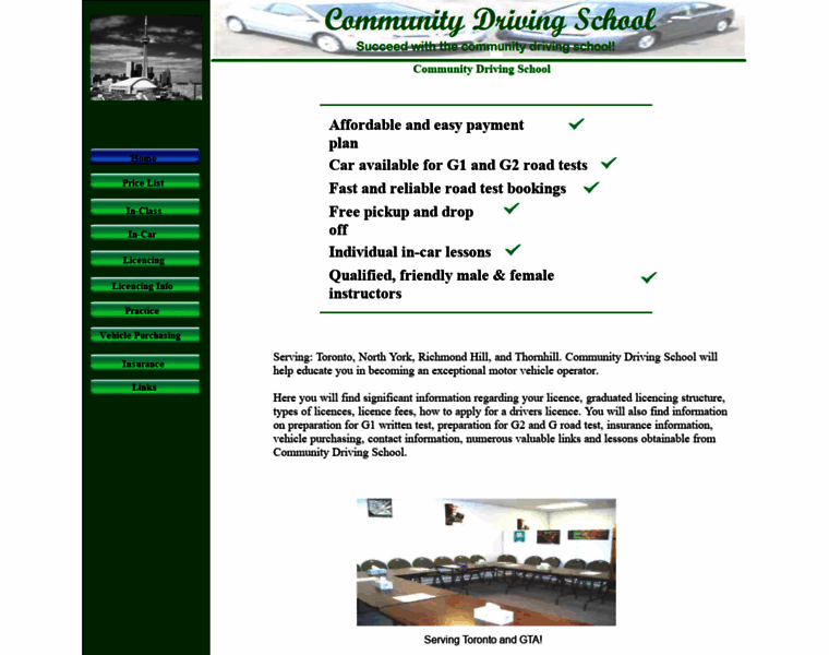 Communitydrivingschool.ca thumbnail