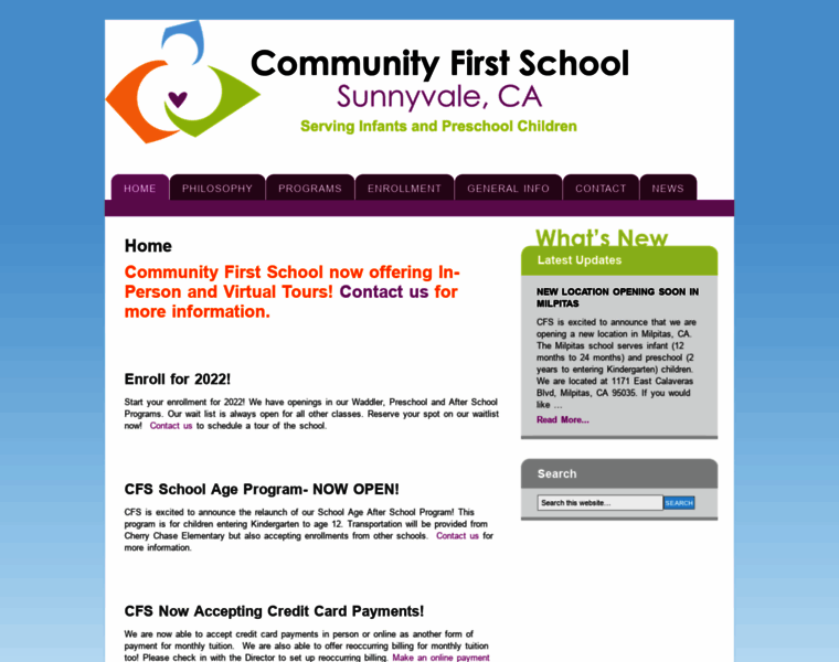Communityfirstschool.com thumbnail