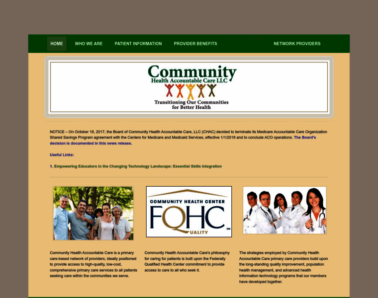 Communityhealthaccountablecare.com thumbnail