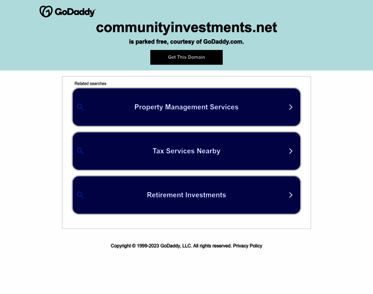 Communityinvestments.net thumbnail