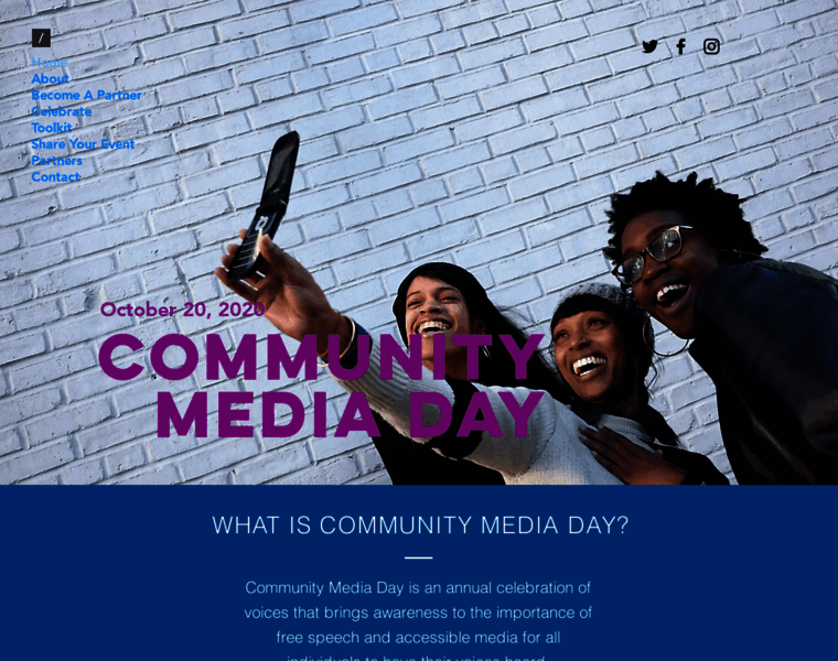 Communitymediaday.org thumbnail