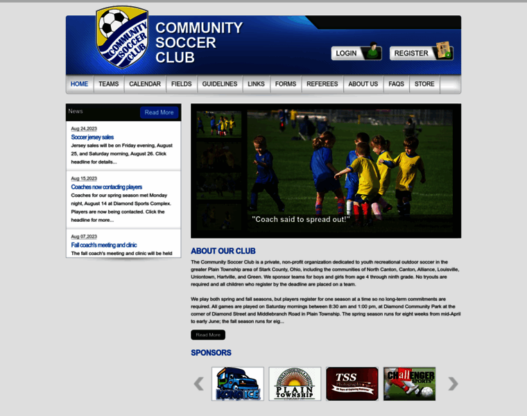 Communitysoccerclub.com thumbnail