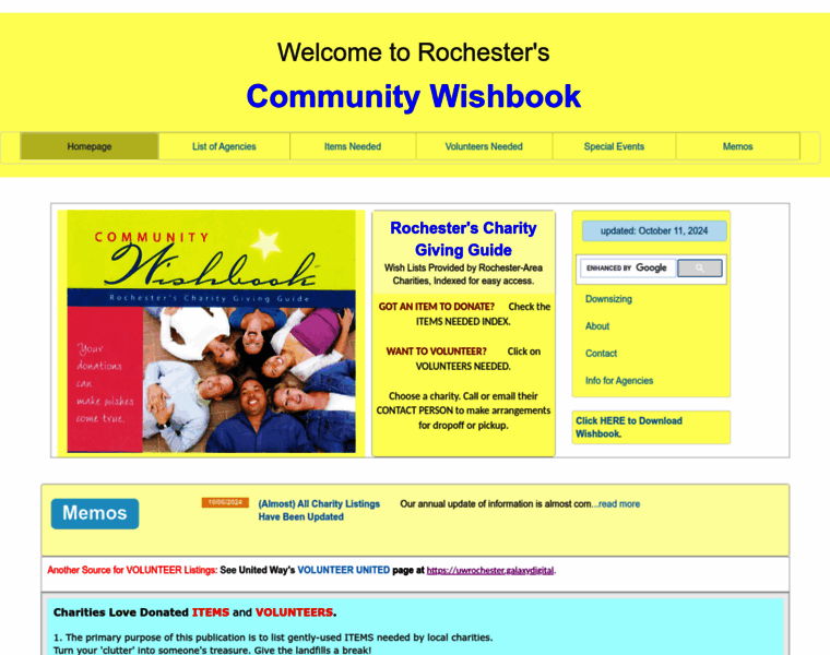 Communitywishbook.org thumbnail