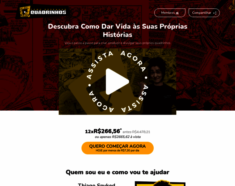 Comodesenharquadrinhos.com thumbnail