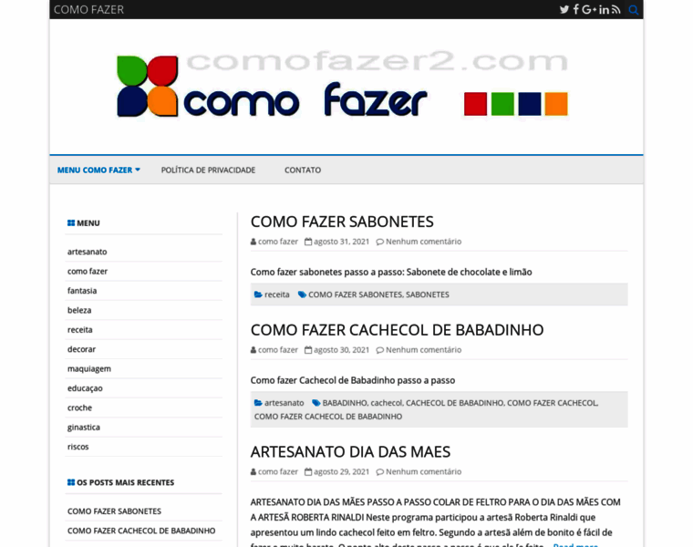 Comofazer2.com thumbnail