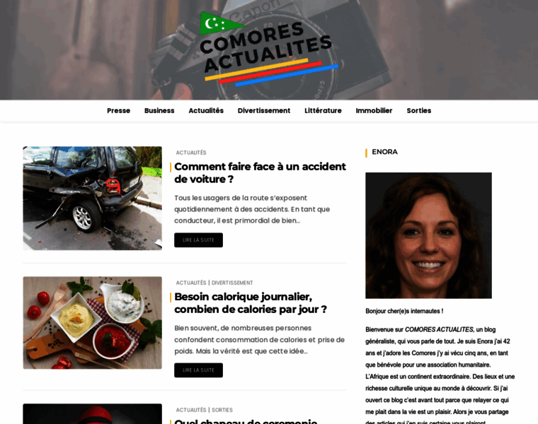 Comores-actualites.com thumbnail