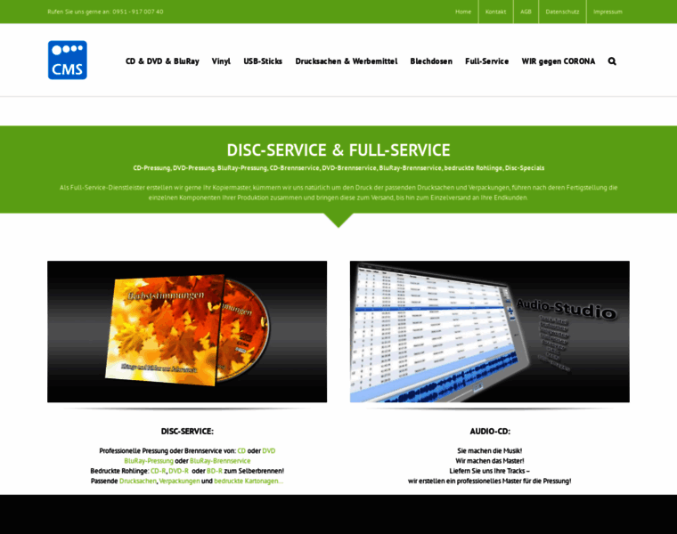 Compactmediaservice.de thumbnail