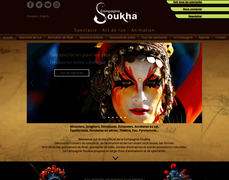 Compagnie-soukha.com thumbnail