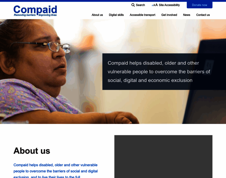 Compaid.org.uk thumbnail
