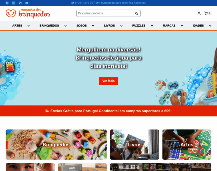 Companhiadosbrinquedos.pt thumbnail