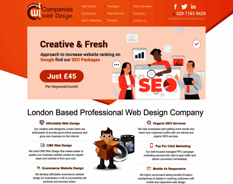 Companieswebdesign.co.uk thumbnail
