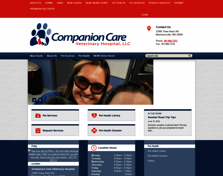 Companioncarevethospital.com thumbnail
