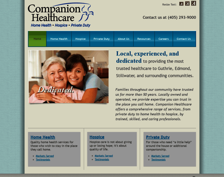 Companionhealthcare.net thumbnail