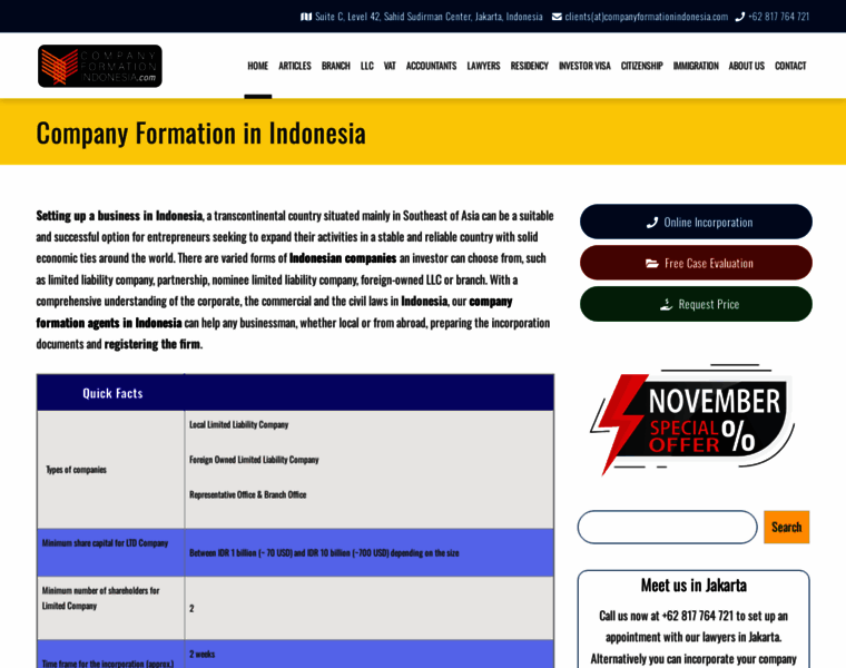 Companyformationindonesia.com thumbnail