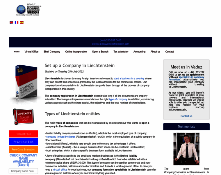 Companyformationliechtenstein.com thumbnail