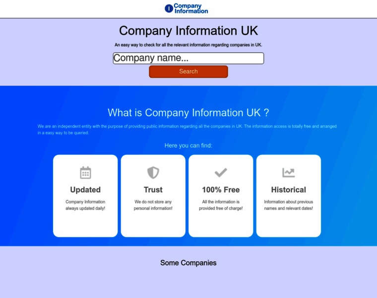 Companyinformation.co.uk thumbnail