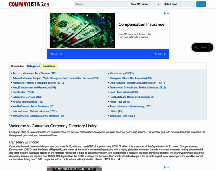 Companylisting.ca thumbnail