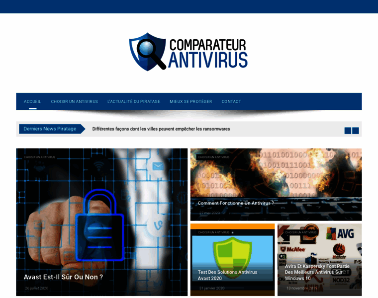 Comparateurantivirus.fr thumbnail
