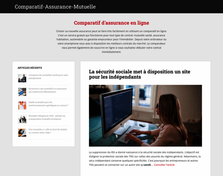 Comparatif-assurance-mutuelle.fr thumbnail