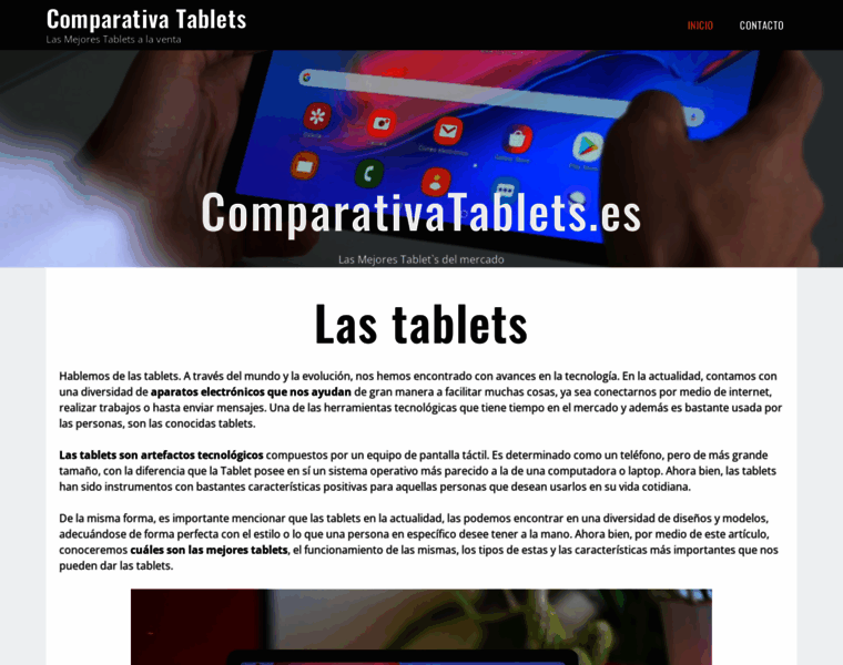 Comparativatablets.es thumbnail