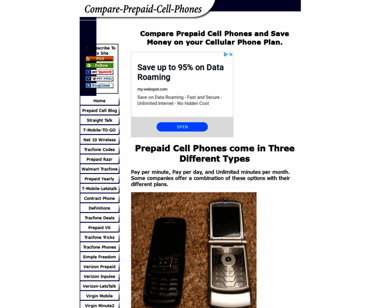 Compare-prepaid-cell-phones.com thumbnail