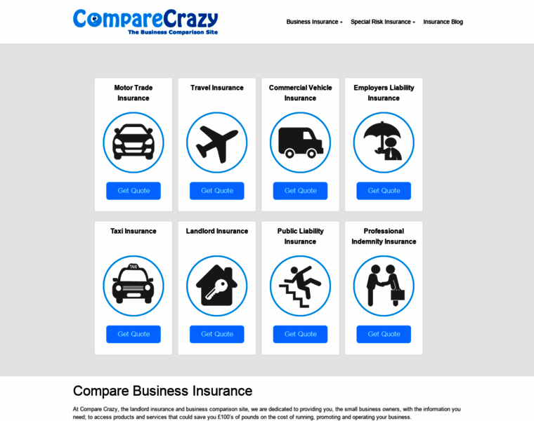 Comparecrazy.com thumbnail