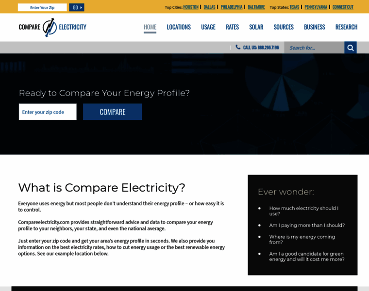 Compareelectricity.com thumbnail