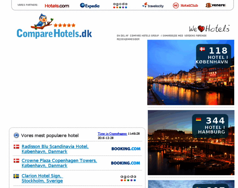 Comparehotels.dk thumbnail