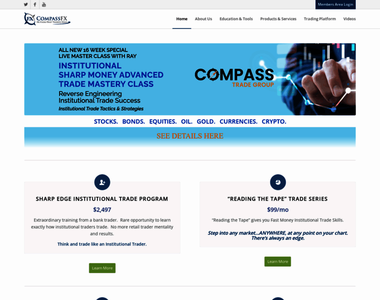 Compassfx.com thumbnail