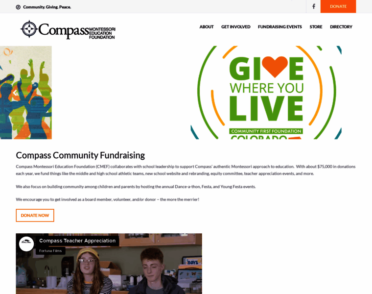 Compassgives.org thumbnail