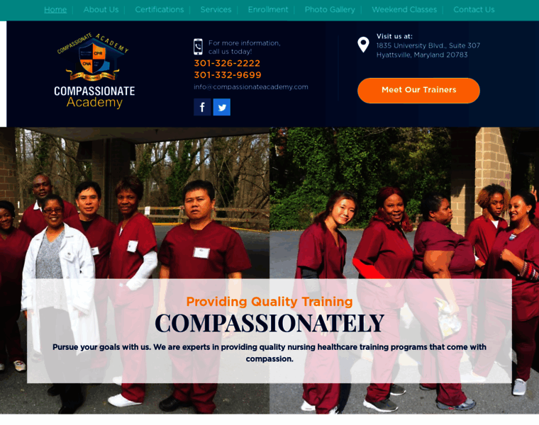Compassionateacademy.com thumbnail